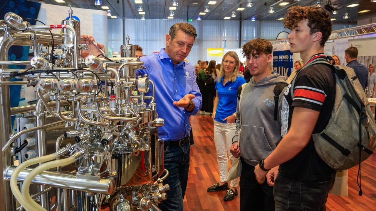 Spannendes gab es am Stand von Bilfinger zu entdecken. 