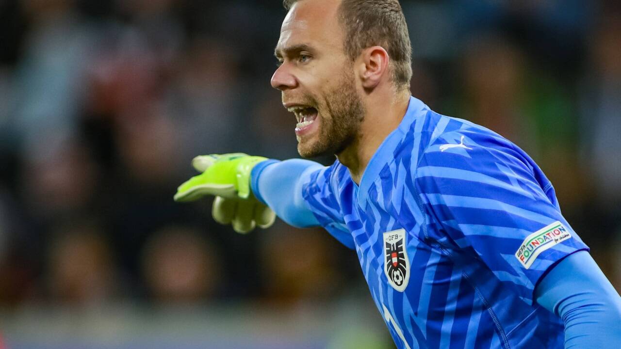 Alexander Schlager ist bereit, ins Tor von Red Bull Salzburg zurückzukehren. 