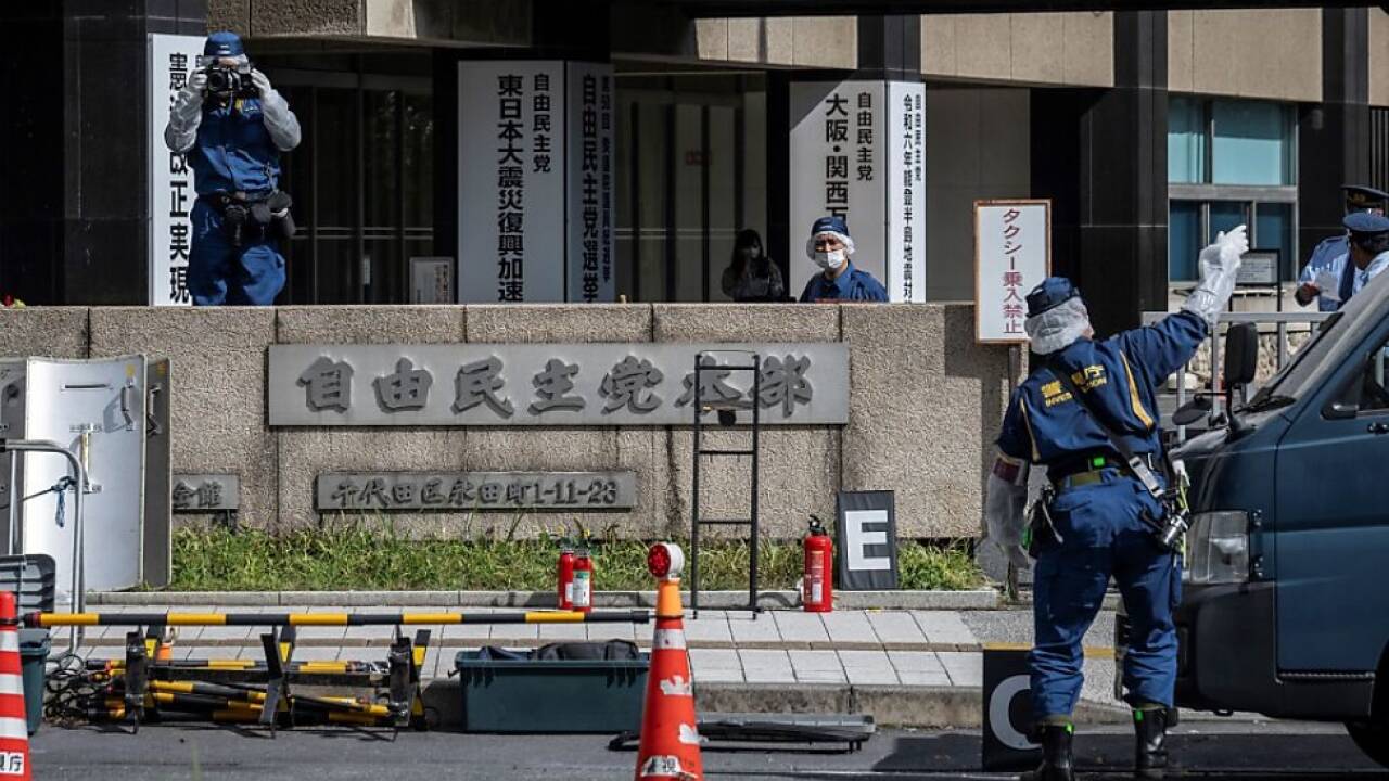 Polizei untersucht Anschlag auf japanische Regierungspartei 