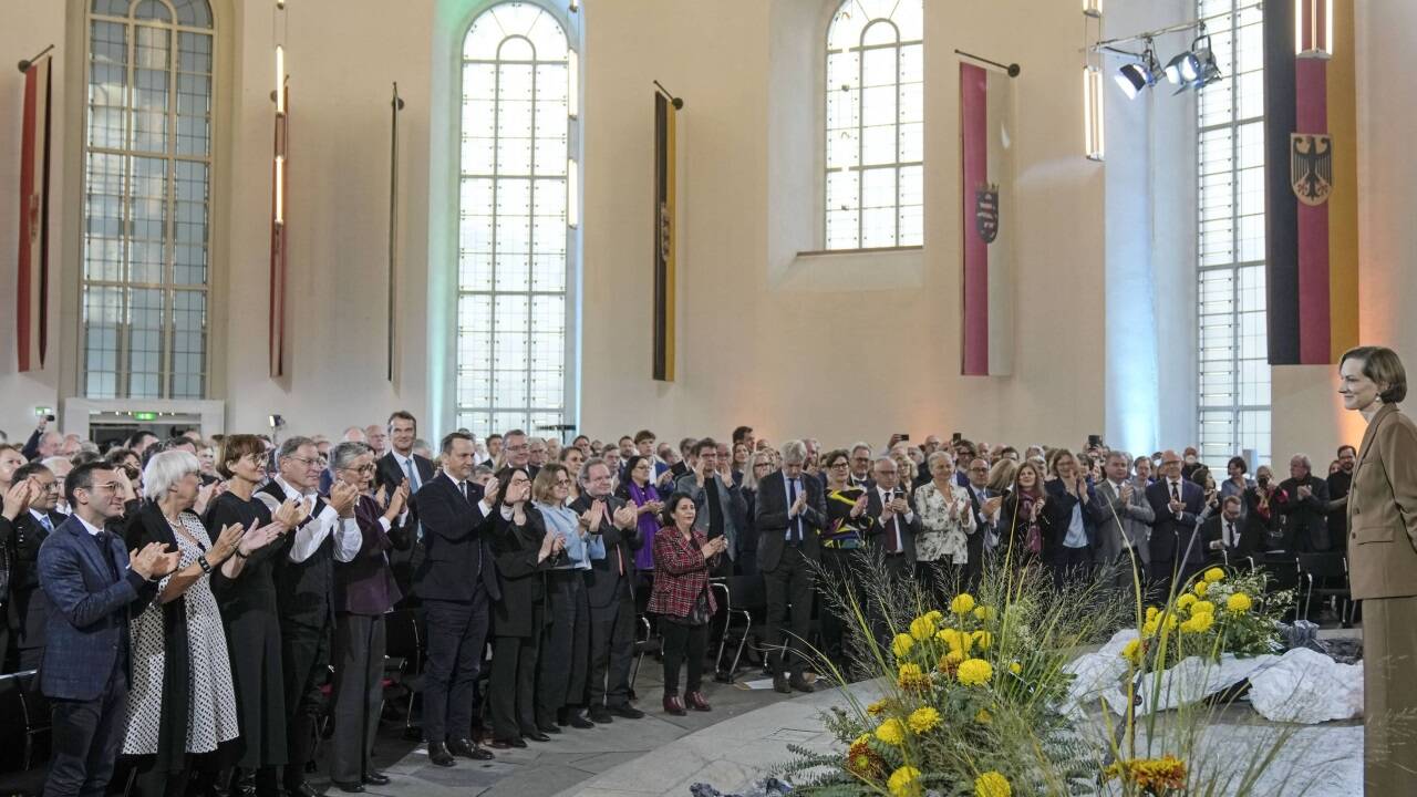 Preisverleihung in der Frankfurter Paulskirche  