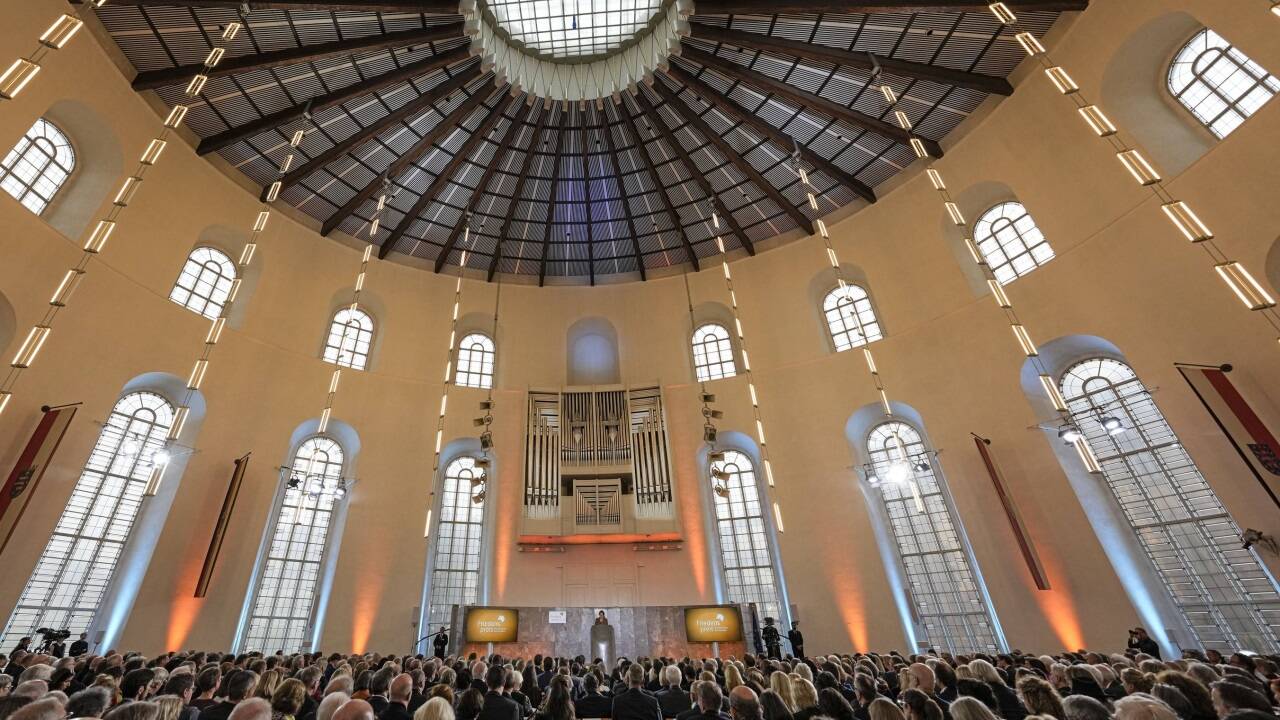 Preisverleihung in der Frankfurter Paulskirche  