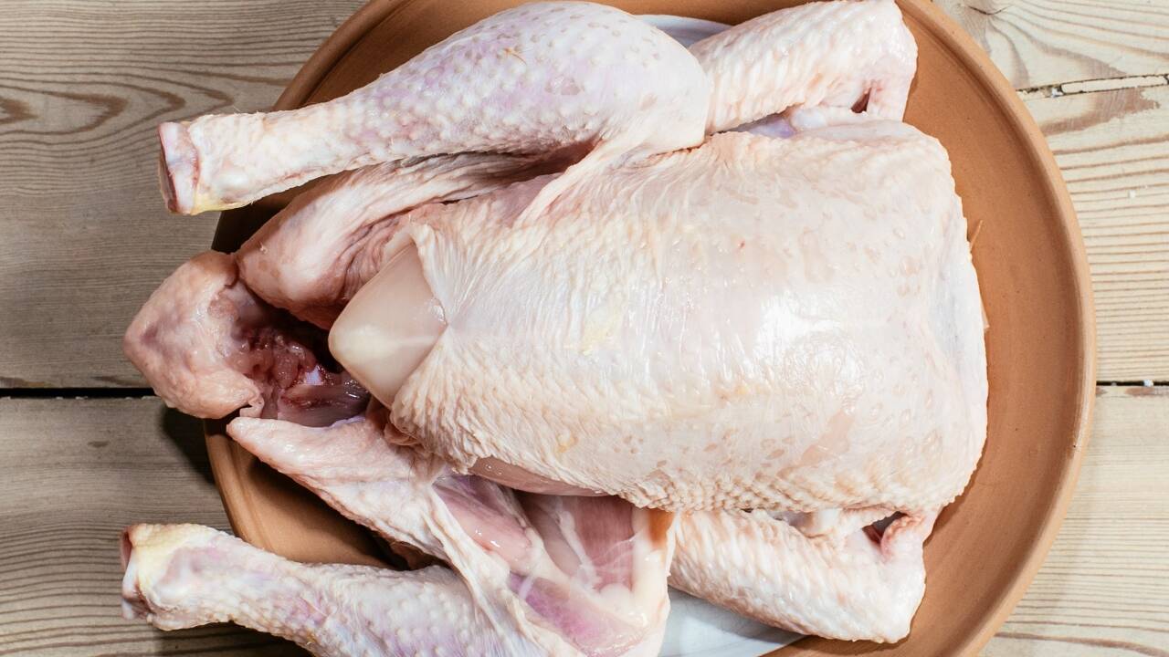 Bunte Zutaten und eine nackte Tatsache: „Wer das Fleisch eines Tieres isst, sollte so ein Tier zumindest ein Mal im Leben selbst getötet haben.“ 