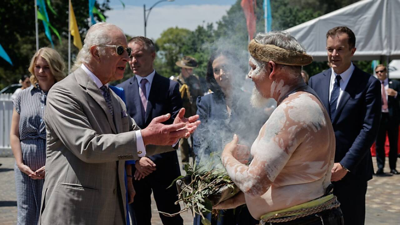 König Charles in Australien 