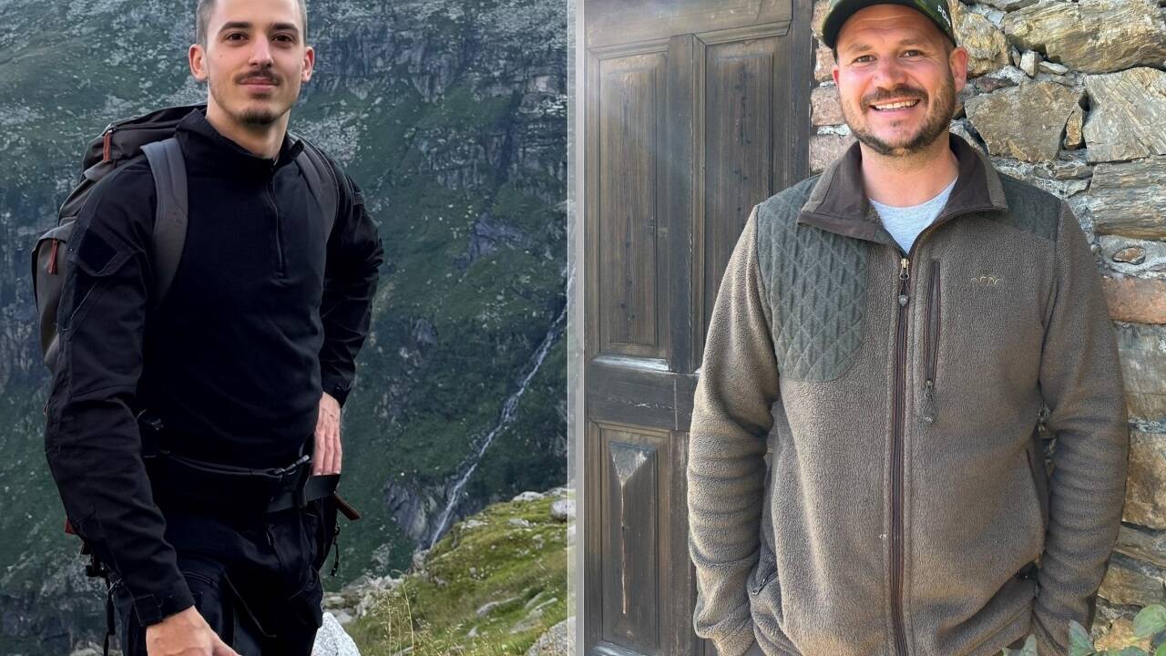 Links Sasa Stankovic. Er war selbst kurz bewusstlos, doch dann sprang er beherzt ins Wasser. Rechts Stefan Feuersinger, der selber zwei kleine Töchter hat. Er führte an dem knapp dreijährigen Mädchen Wiederbelebungsmaßnahmen durch.  Links Sasa Stankovic. Er war selbst kurz bewusstlos, doch dann sprang er beherzt ins Wasser. Rechts Stefan Feuersinger, der selber zwei kleine Töchter hat. Er führte an dem knapp dreijährigen Mädchen Wiederbelebungsmaßnahmen durch.