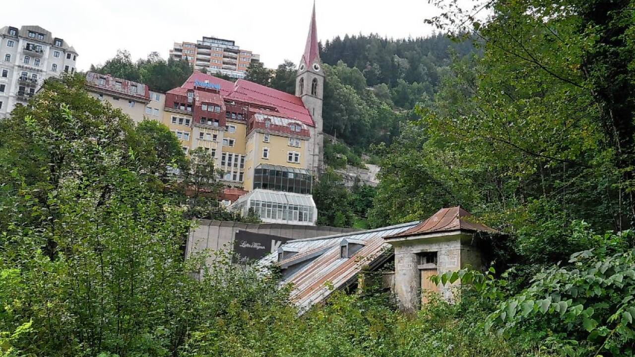 Das Quellhaus der Grabenbäckerquelle.  