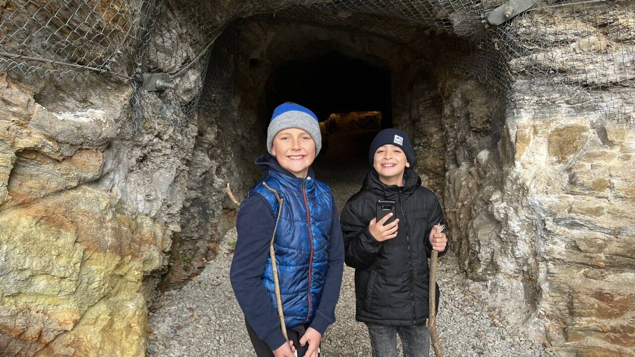 Unterwegs in der wildromantischen Gadaunerer Schlucht im Gasteiner Tal.  