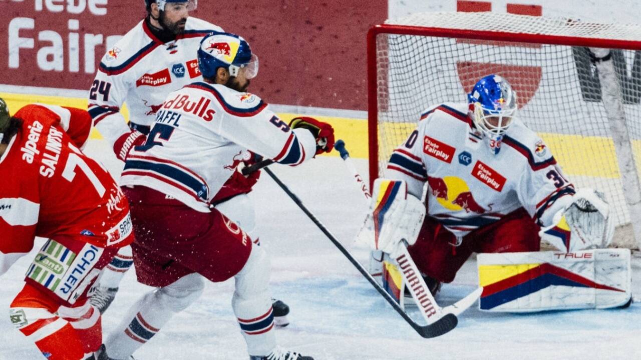 Goalie David Kickert hielt Salzburg mit seinen Paraden im Spiel. 