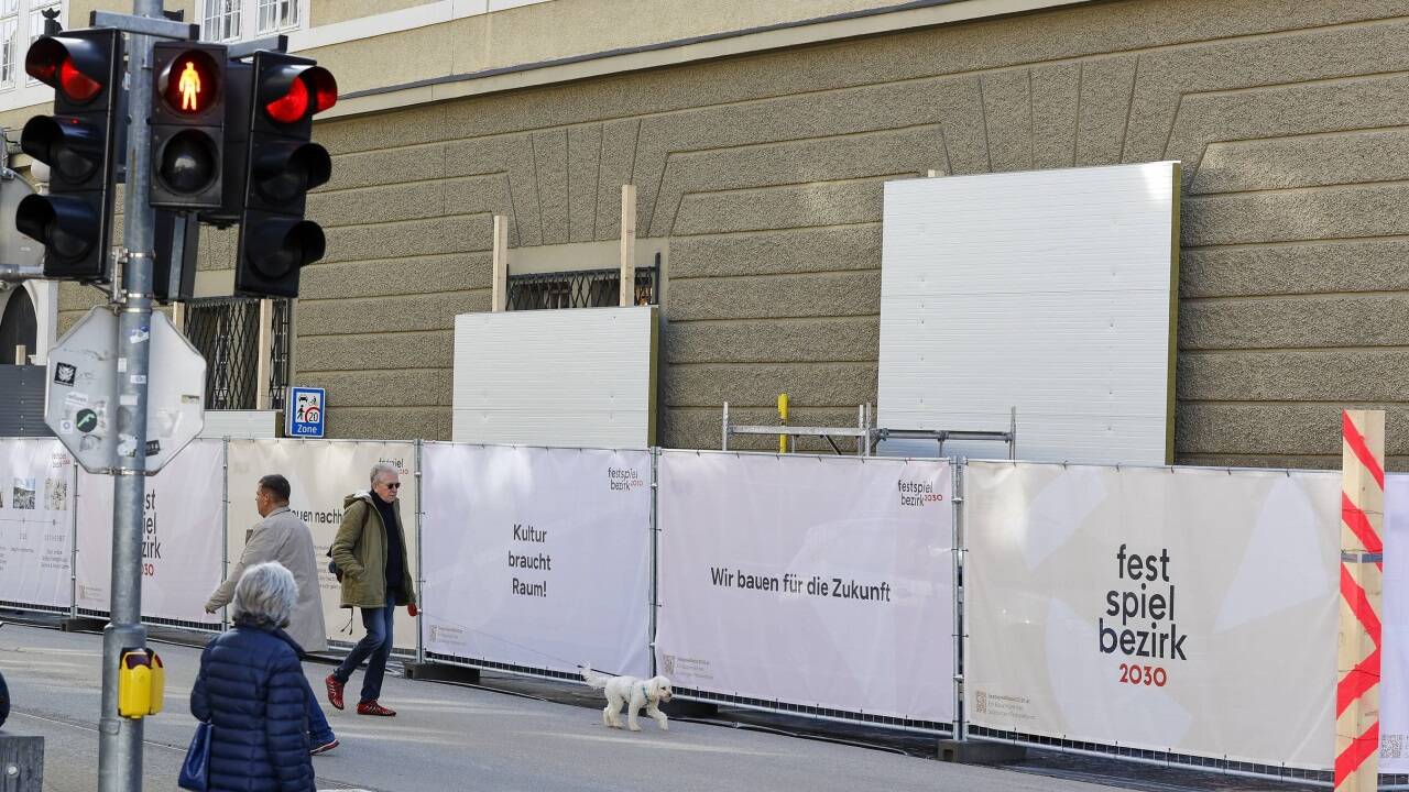 Bis 2032 wird der Festspielbezirk zur Baustelle.  