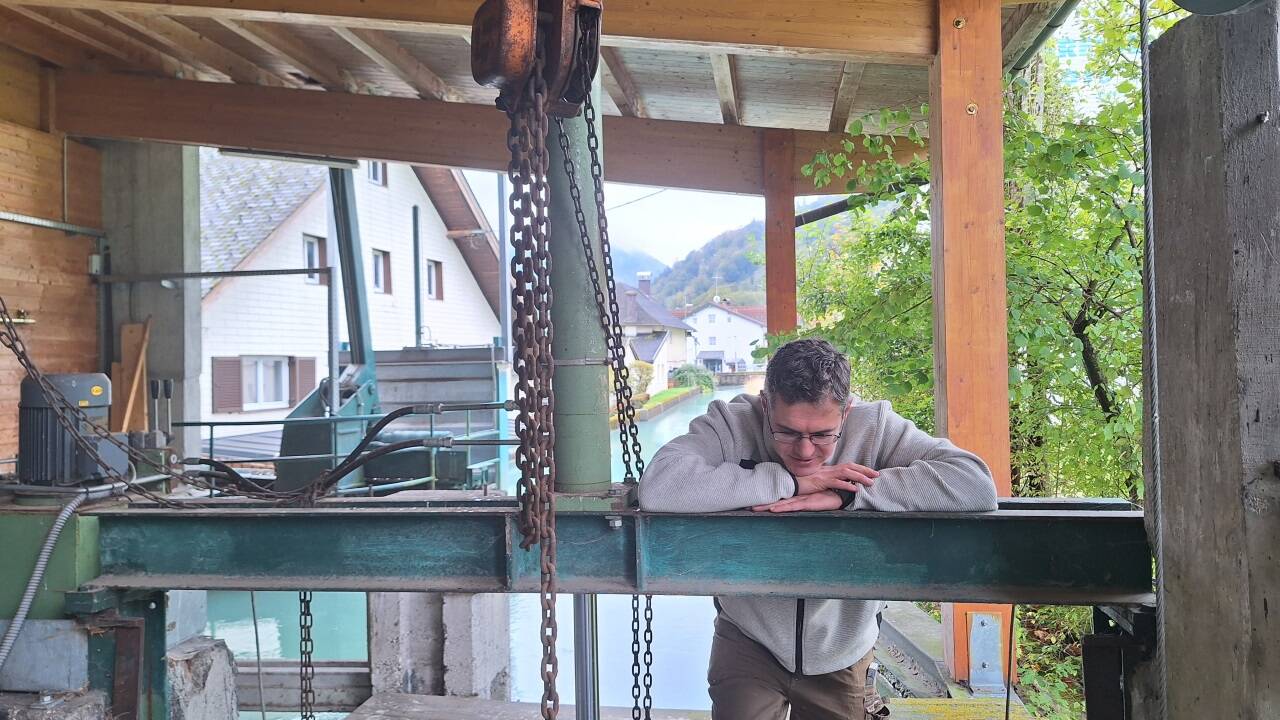 Kurt Klappacher leitet seit 2007 mit seinem Bruder Josef das Grödiger Sägewerk am Almkanal.  