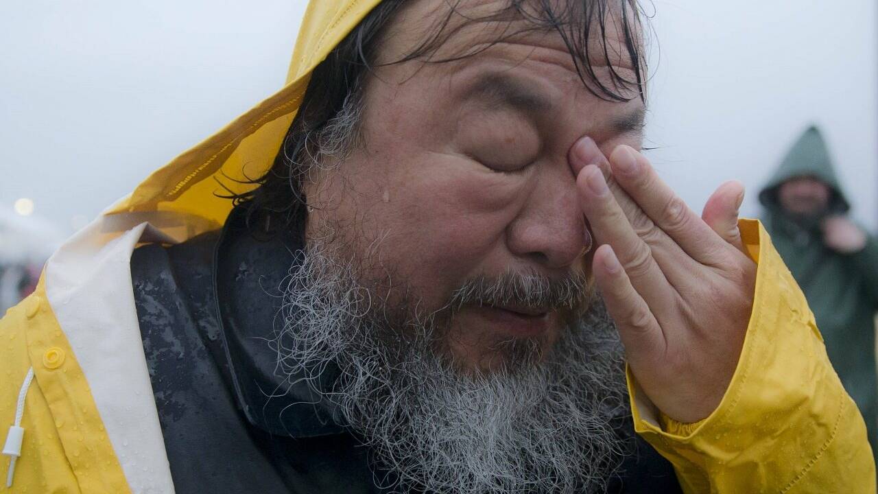 Flüchtlinge: Künstler Ai Weiwei besuchte Lager Idomeni