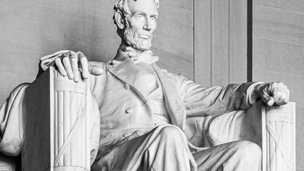 Einer der größten unter den US-Präsidenten: Abraham Lincoln. 