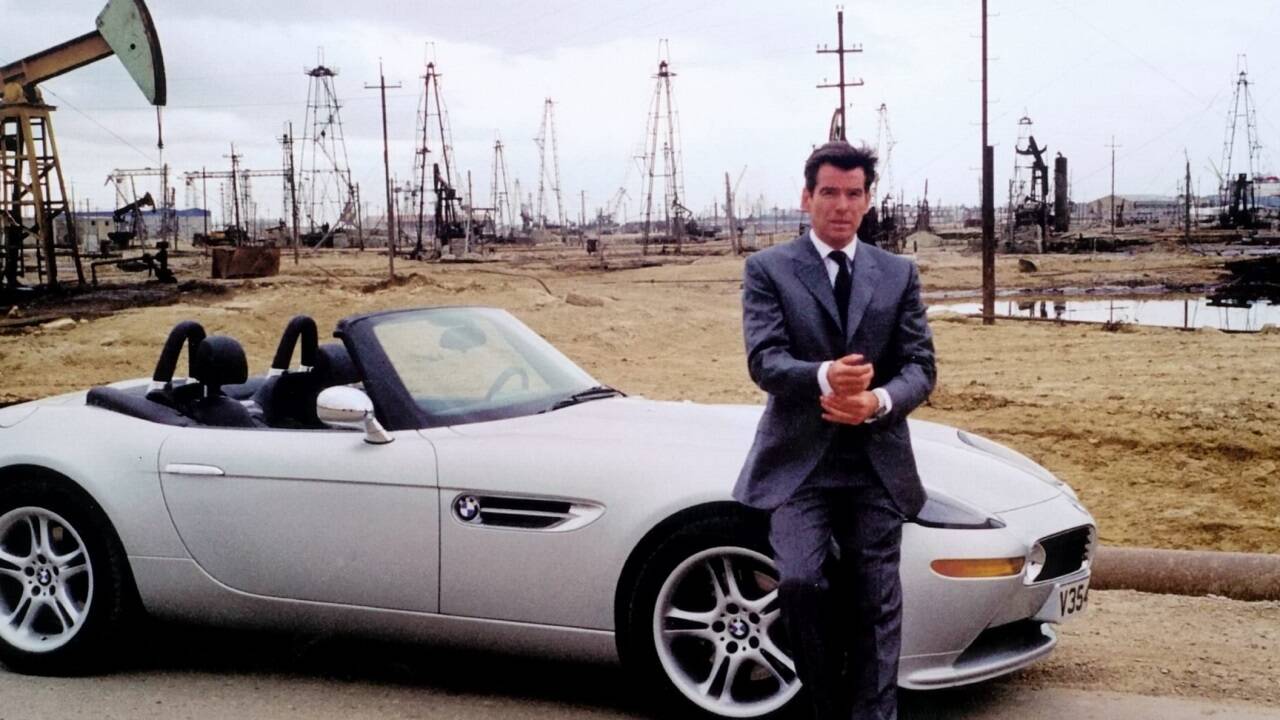 Pierce Brosnan dreht wieder in Österreich.  Pierce Brosnan dreht wieder in Österreich.