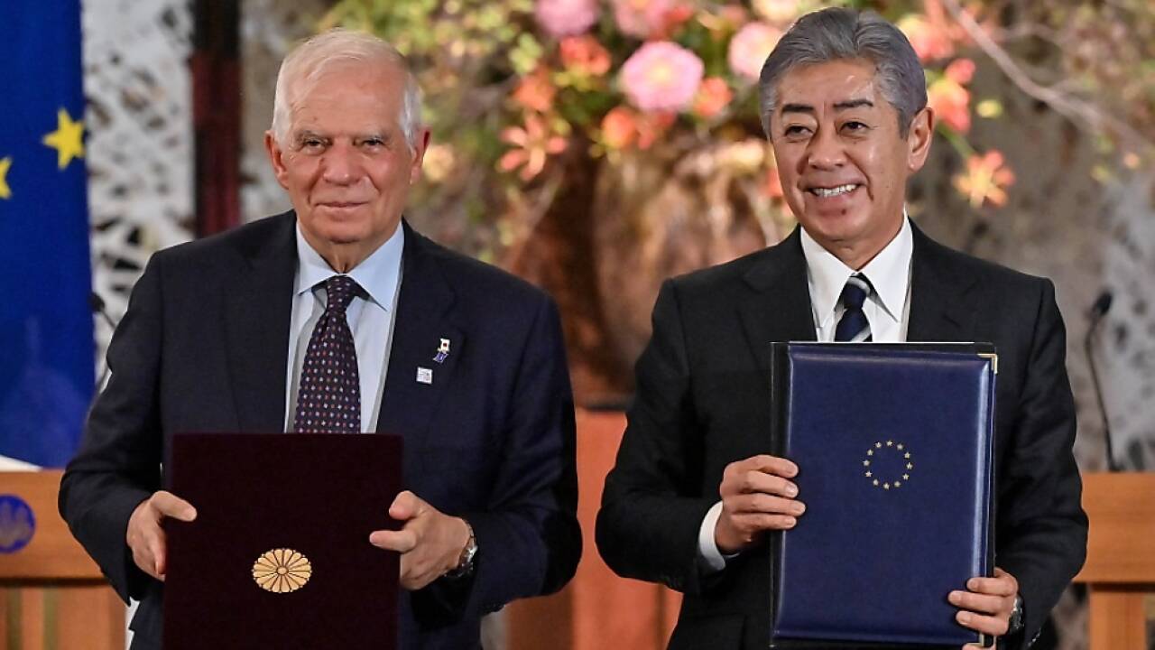 EU-Au§enbeauftragter Josep Borrell in Tokio  EU-Au§enbeauftragter Josep Borrell in Tokio