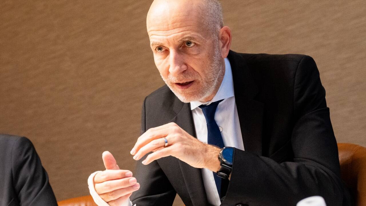 Noch- Wirtschaftsminister Martin Kocher während seiner China-Reise im Oktober.   Noch- Wirtschaftsminister Martin Kocher während seiner China-Reise im Oktober.