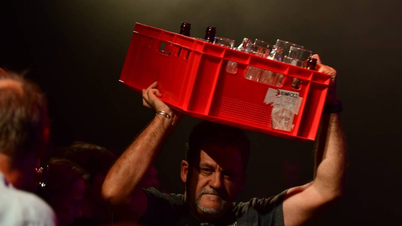 Niemand musste bei der Party Durst leiden. 