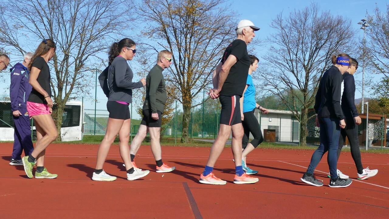Die Sportgeher lernten in Rif vier Tage lang intensiv.  