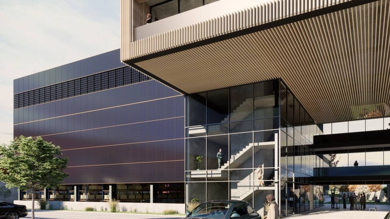  So soll das Kompetenzzentrum für erneuerbare Energien aussehen. 