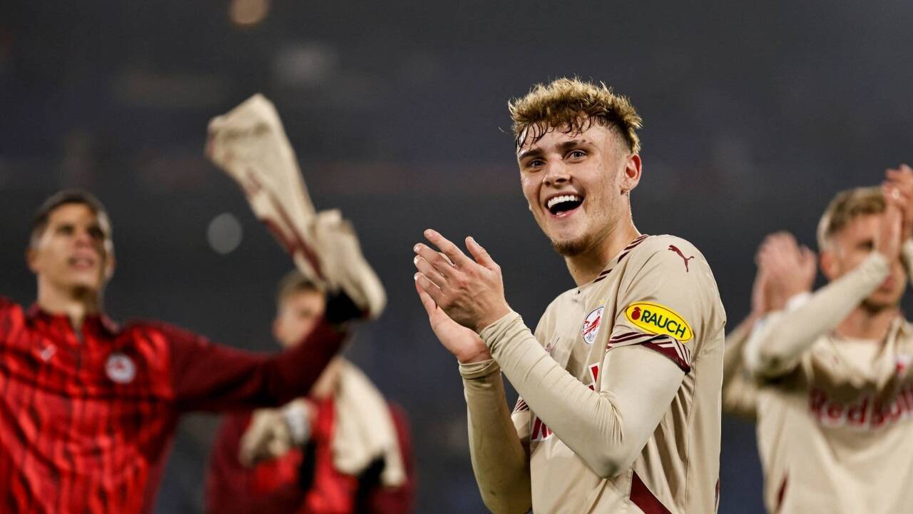 Neuzugang Bobby Clark zeigte in Rotterdam seine beste Leistung im Salzburg-Trikot. Neuzugang Bobby Clark zeigte in Rotterdam seine beste Leistung im Salzburg-Trikot.