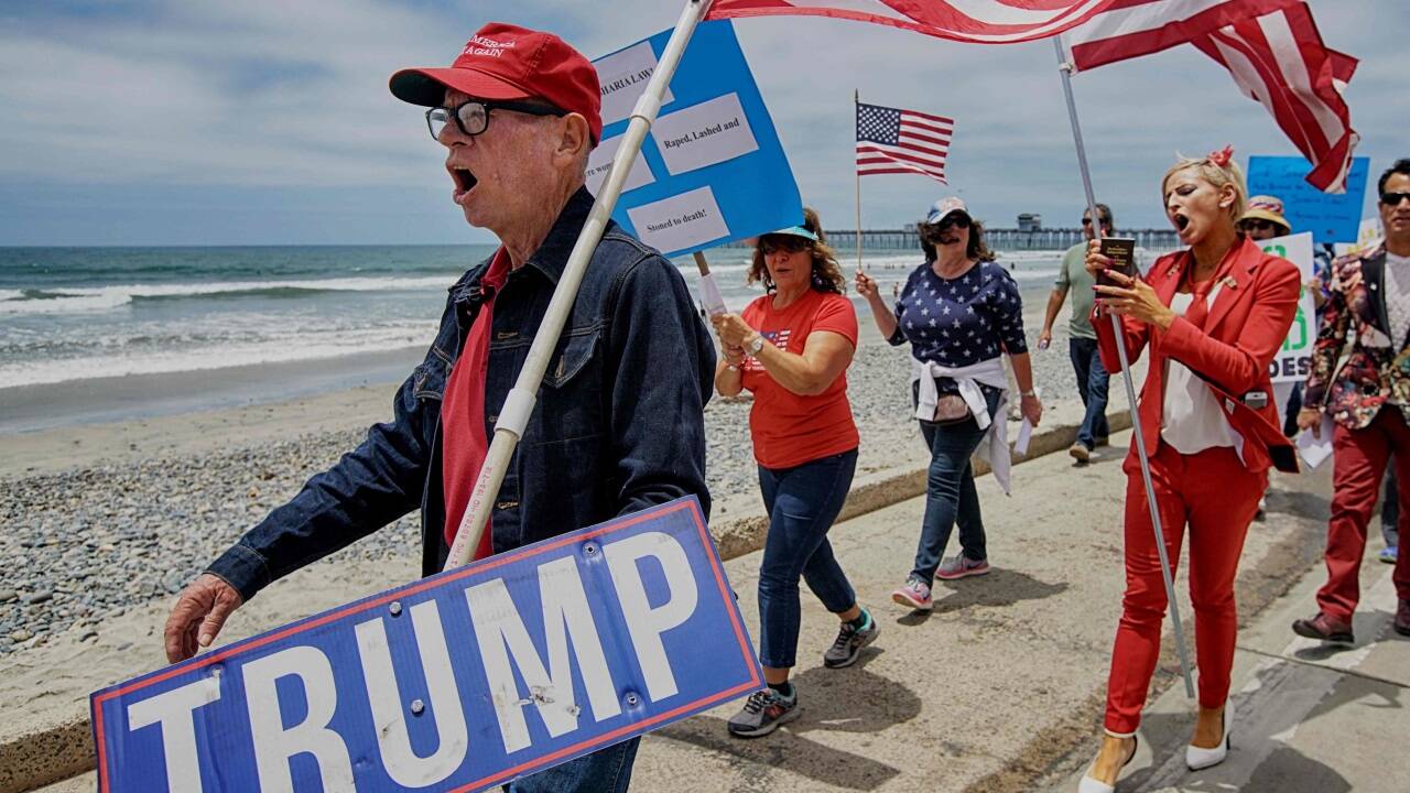 Trump ist es gelungen, seine Wählerschaft über die Basis hinaus zu verbreitern.  