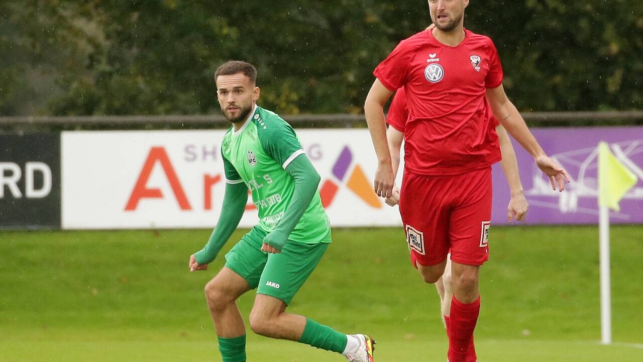 Patrick Sparber (rechts) unterlag mit Anif Hallwang. 