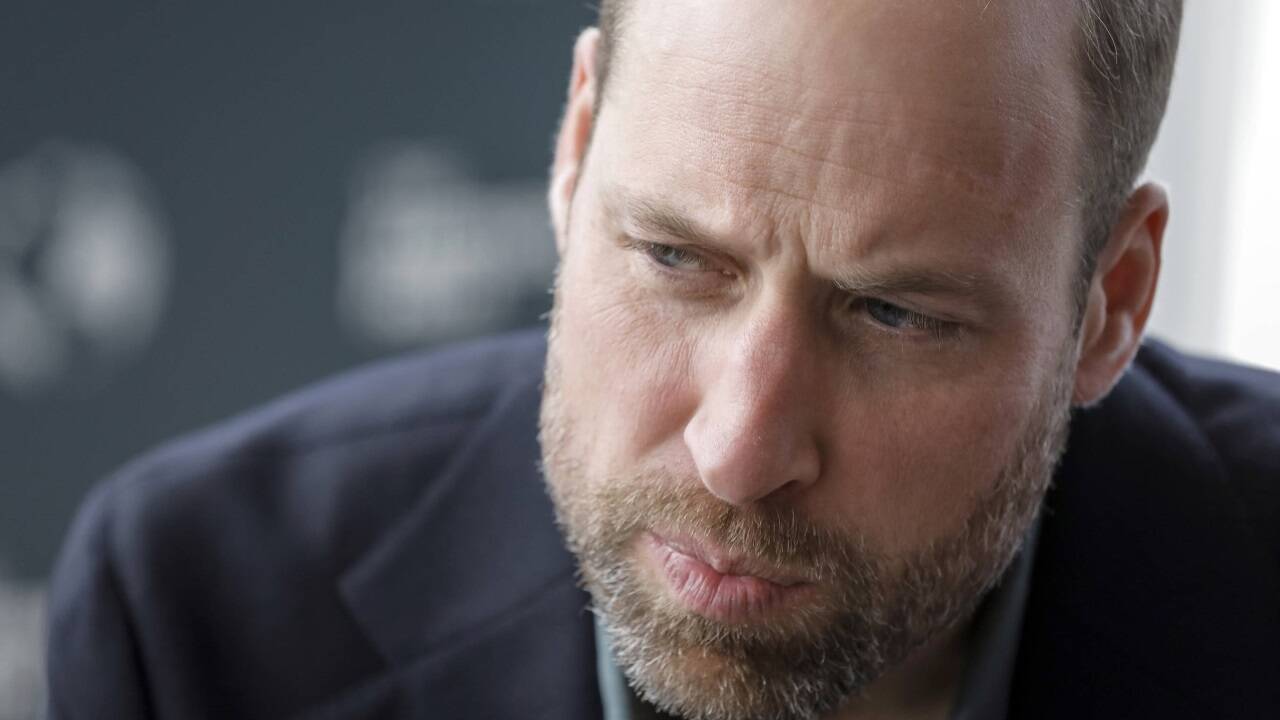 Prinz William auf einer Reise in Südafrika, ohne Frau und Kinder. 