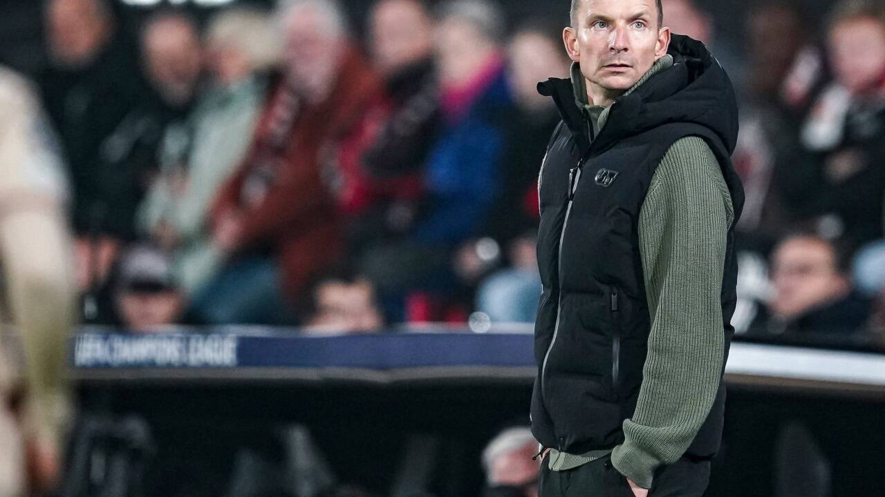 Salzburg-Trainer Pepijn Lijnders muss gegen BW Linz auf die Tribüne.  