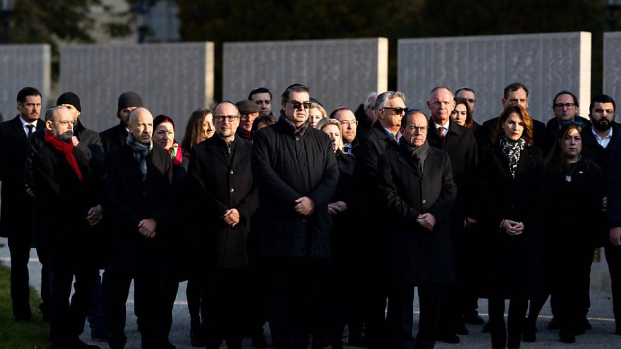 Gedenken an der Shoah-Namensmauer 