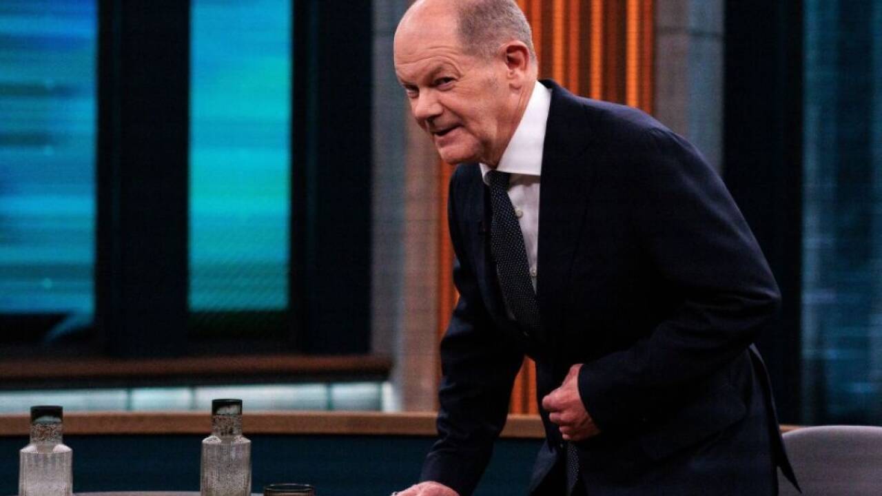 Scholz will kein Sesselkleber sein 
