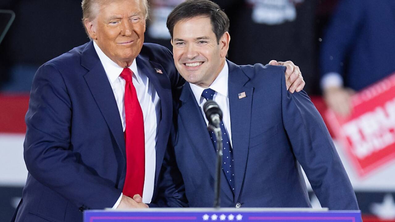 Marco Rubio (rechts) könnte nächster US-Außenminister werden 