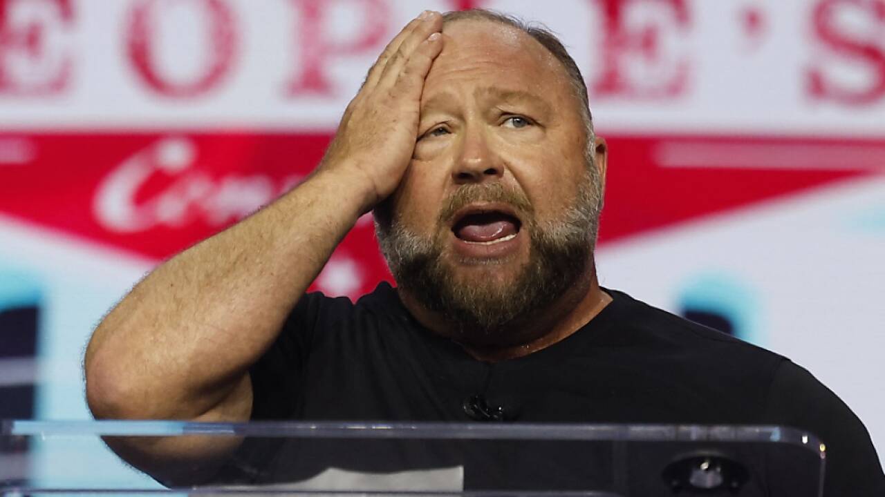 Verschwörungstheoretiker Alex Jones  Verschwörungstheoretiker Alex Jones