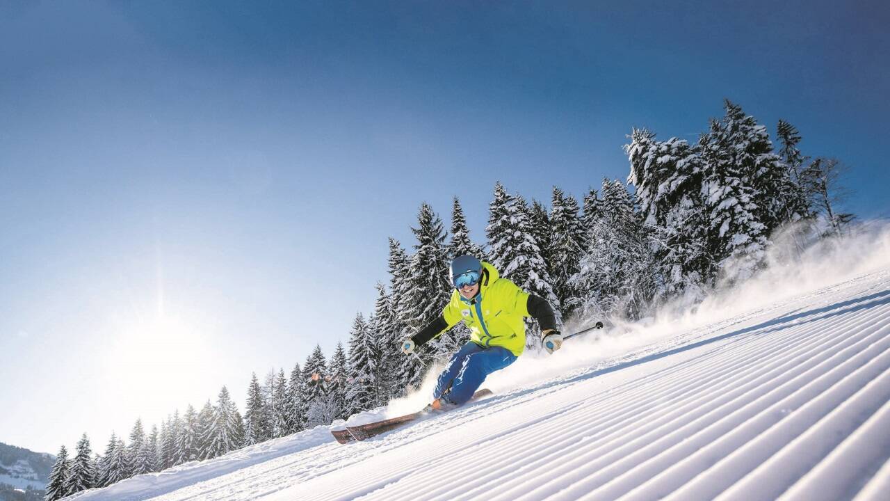 Das Skifahren auf Salzburgs Pisten erfreut sich immer noch großer Beliebtheit.  