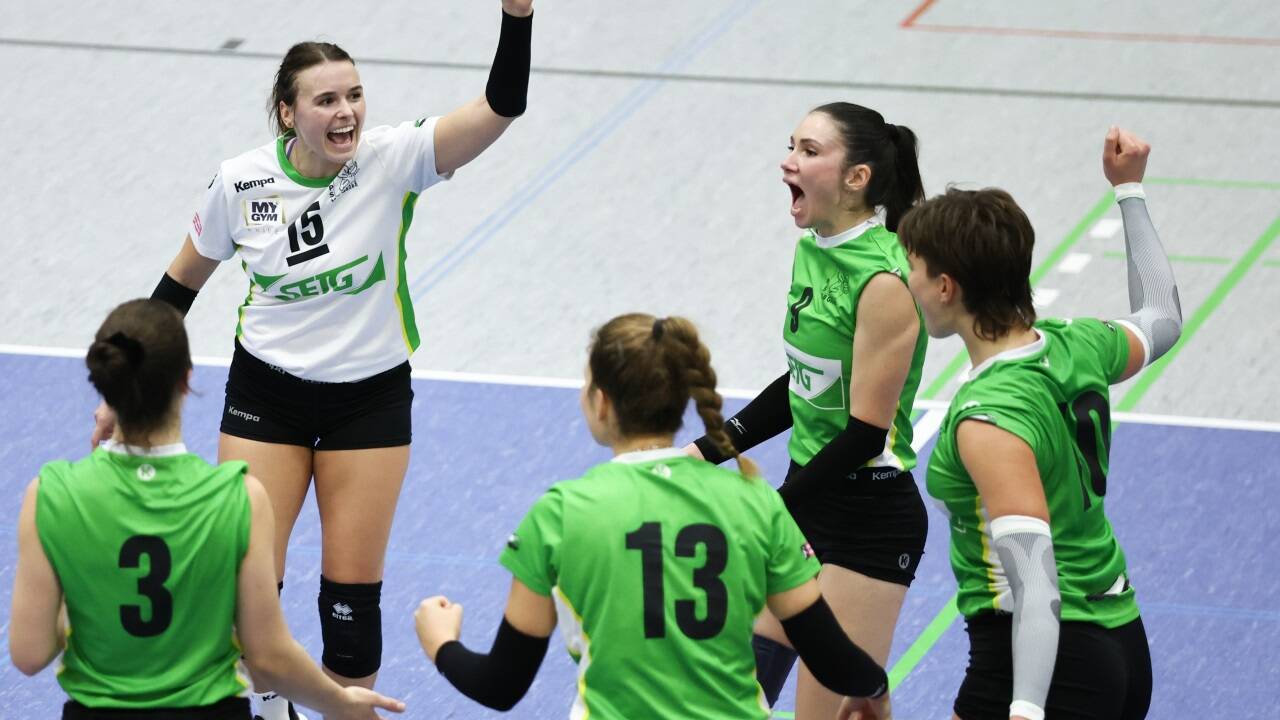 Die Salzburgerinnen treffen auf UVC Graz.  