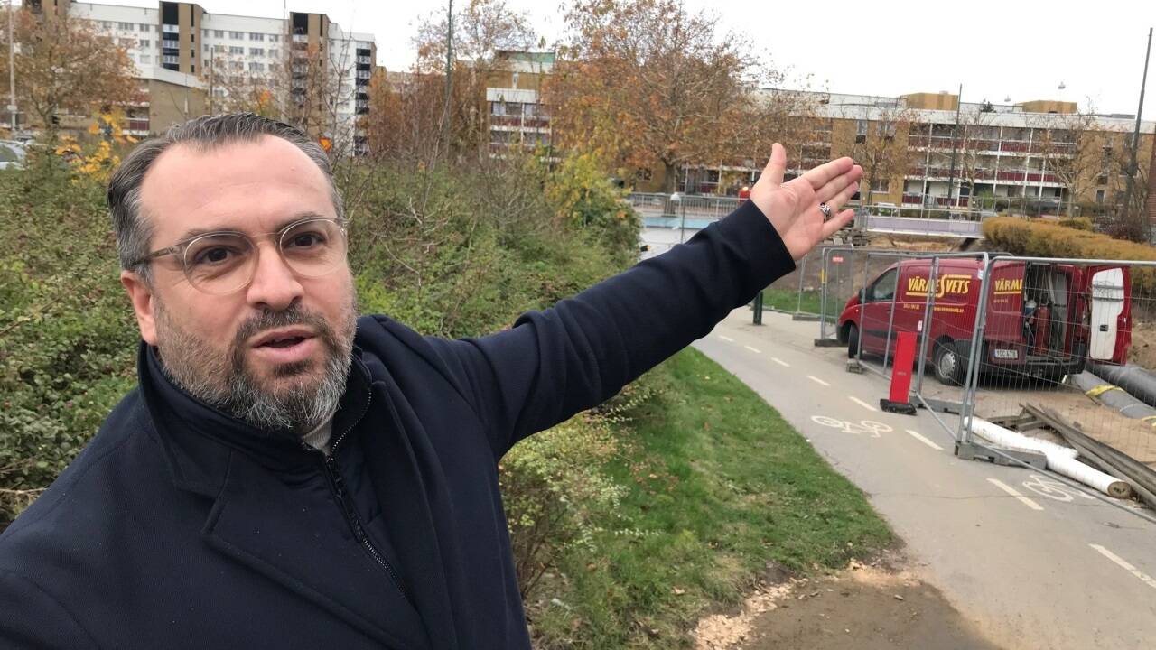 Sedat Arif, Kommunalrat in Malmö. Sedat Arif, Kommunalrat in Malmö.