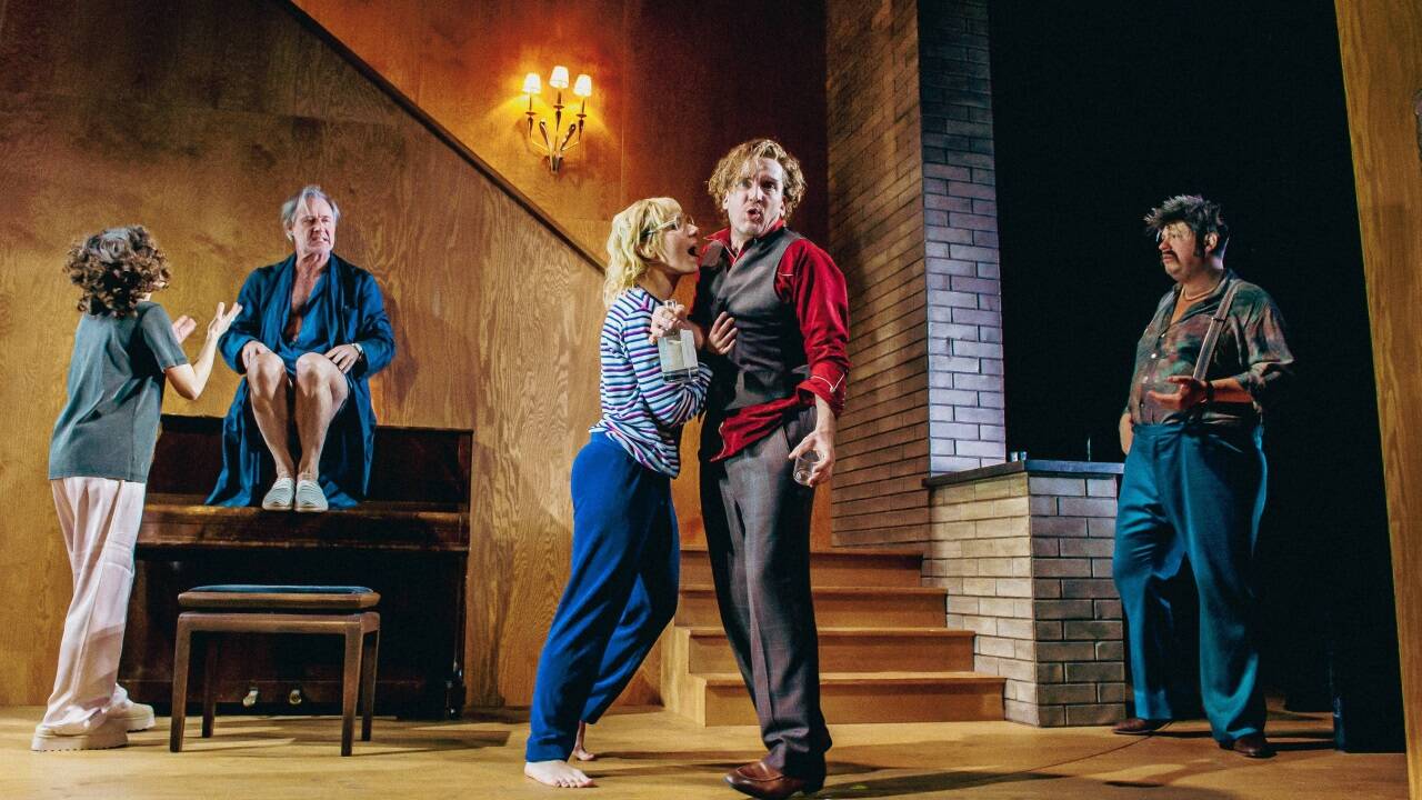 Szene aus „Onkel Wanja“ im Theater in der Josefstadt.   Szene aus „Onkel Wanja“ im Theater in der Josefstadt.