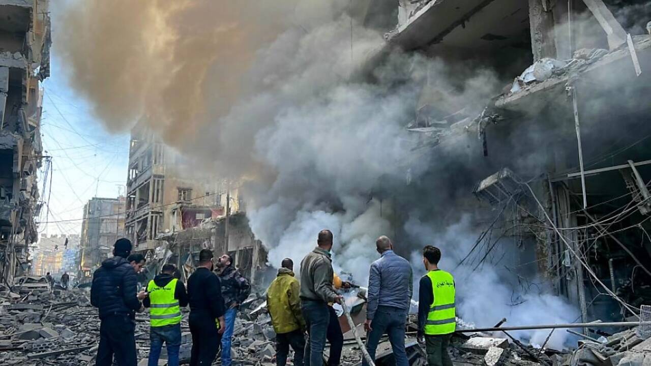 Israel-Attacke im Süden Beiruts  Israel-Attacke im Süden Beiruts