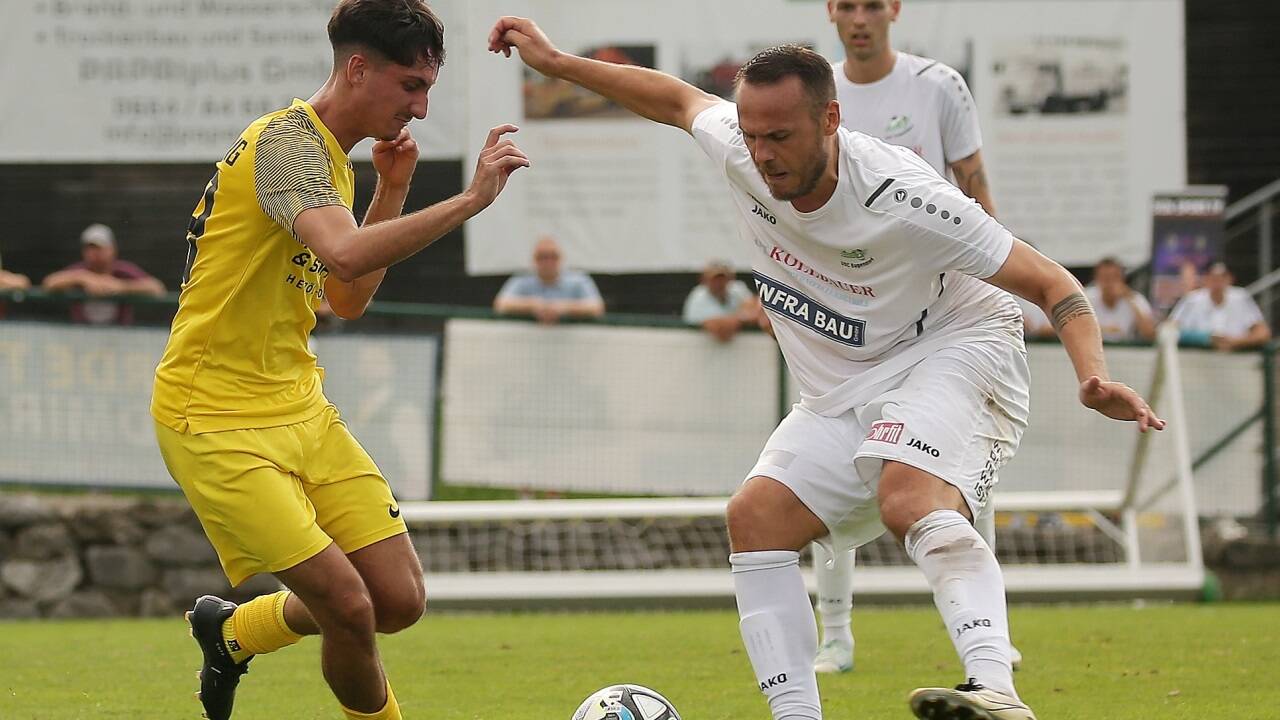 Branko Marjanovic (links) verlässt Golling. 