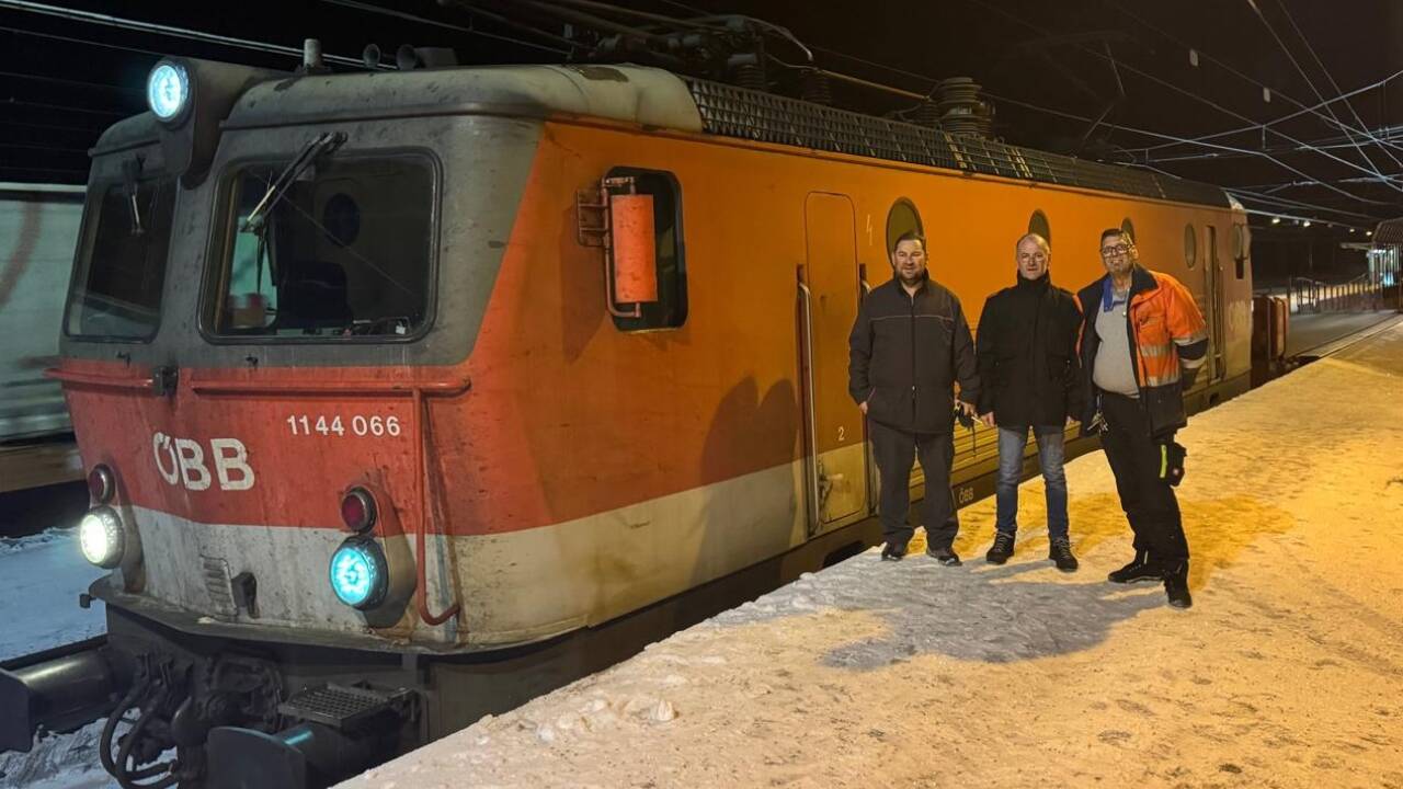 Letzte Ausfahrt Böckstein: Harald Arnusch, Josef Elwitschger und Walter Lassnig. Letzte Ausfahrt Böckstein: Harald Arnusch, Josef Elwitschger und Walter Lassnig.