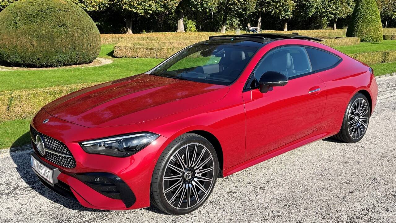 Sterne, wohin man auch blickt: das Mercedes CLE Coupé.  
