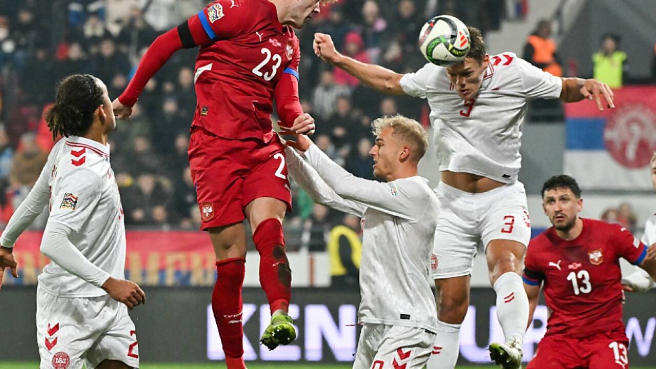 Dänemark warf sich Vlahovic entgegen 