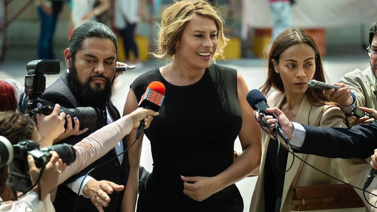 Bilder zum Film „Emilia Pérez“.  Bilder zum Film „Emilia Pérez“.