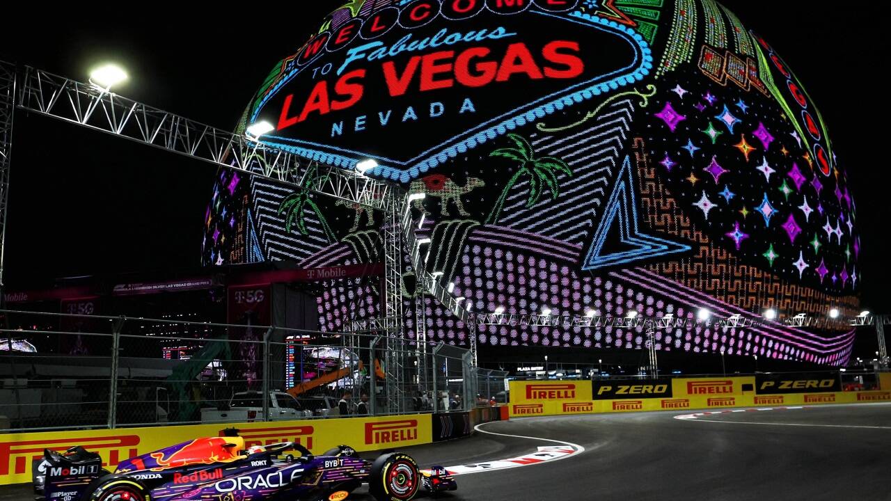 Max Verstappen kann in Las Vegas den Titel holen. 