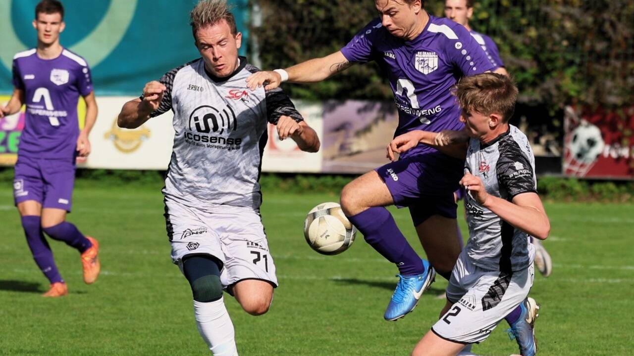 Michael Wöhrer (l.) und Co. haben sich in der neuen Liga gleich sehr gut zurechtgefunden. 