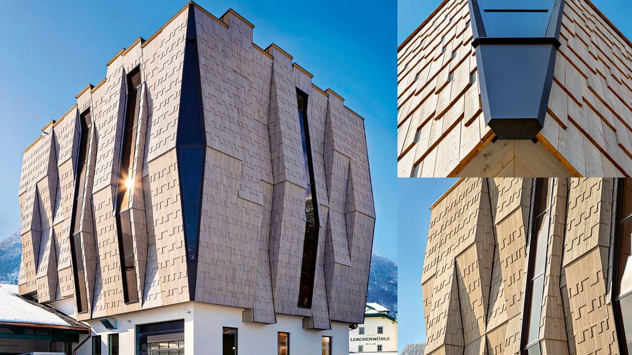 Der neue Siloturm der Lerchenmühle in Golling.  