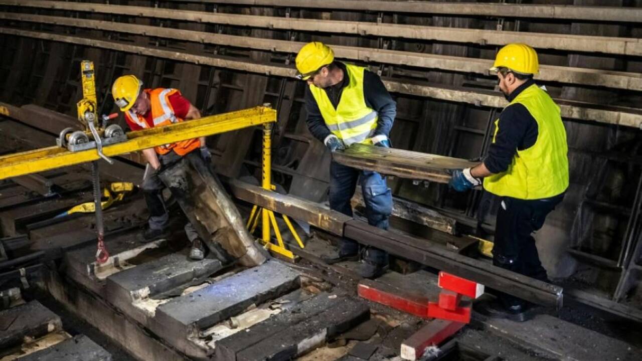 50 Meter Gleise werden erneuert 