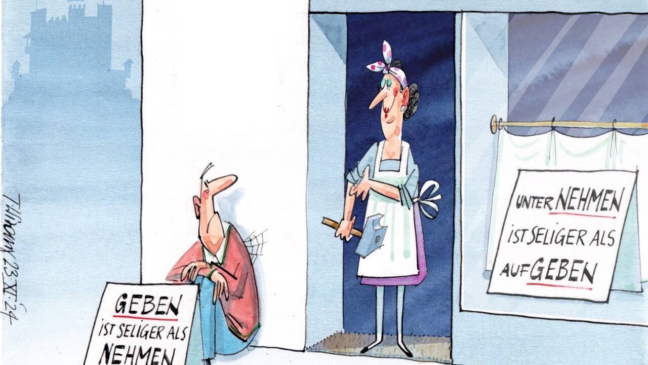 Mutig in die schweren Zeiten ... Mutig in die schweren Zeiten ...