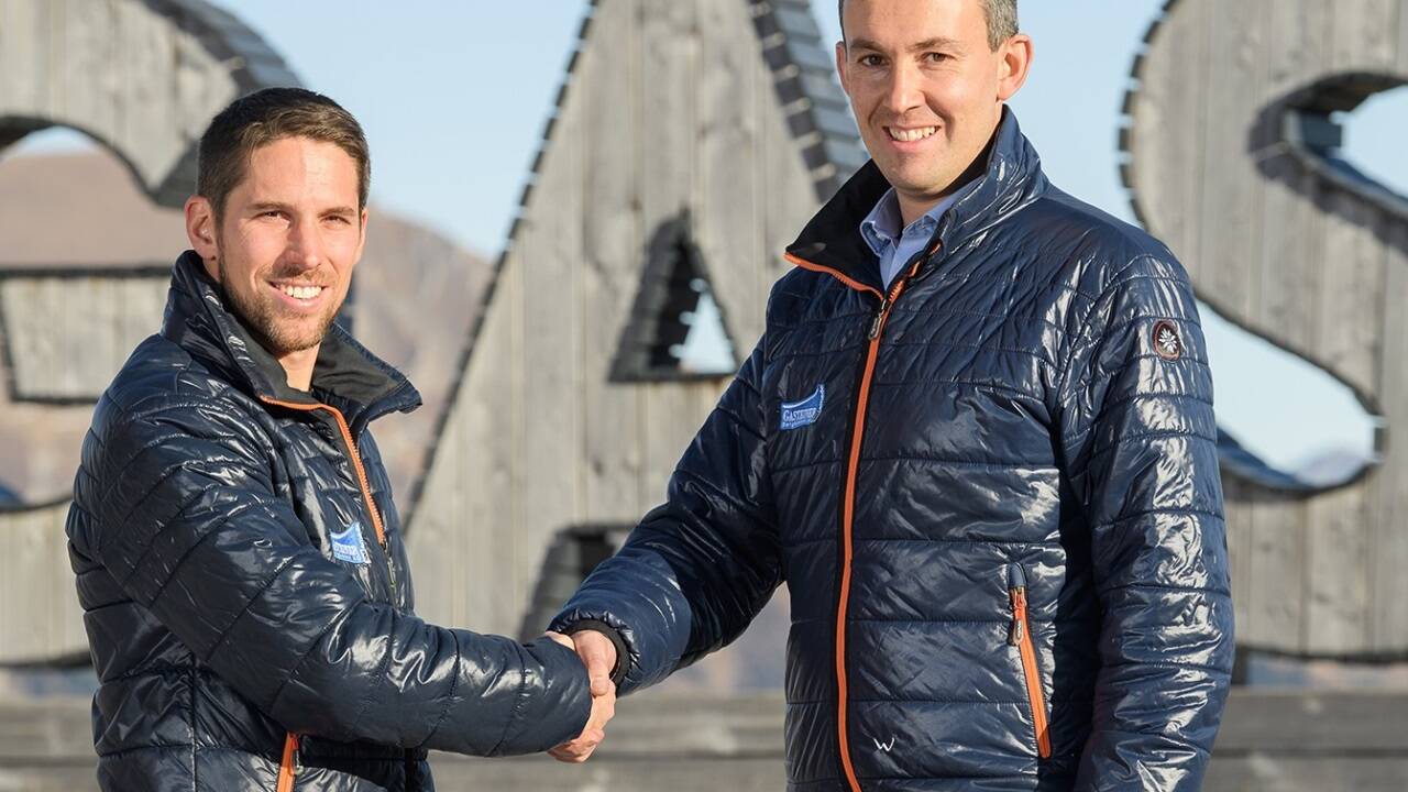 Die Chemie stimmt offenbar: Benjamin Rogl und Andreas Innerhofer bilden künftig das Führungsduo bei der Gasteiner Bergbahnen AG.  
