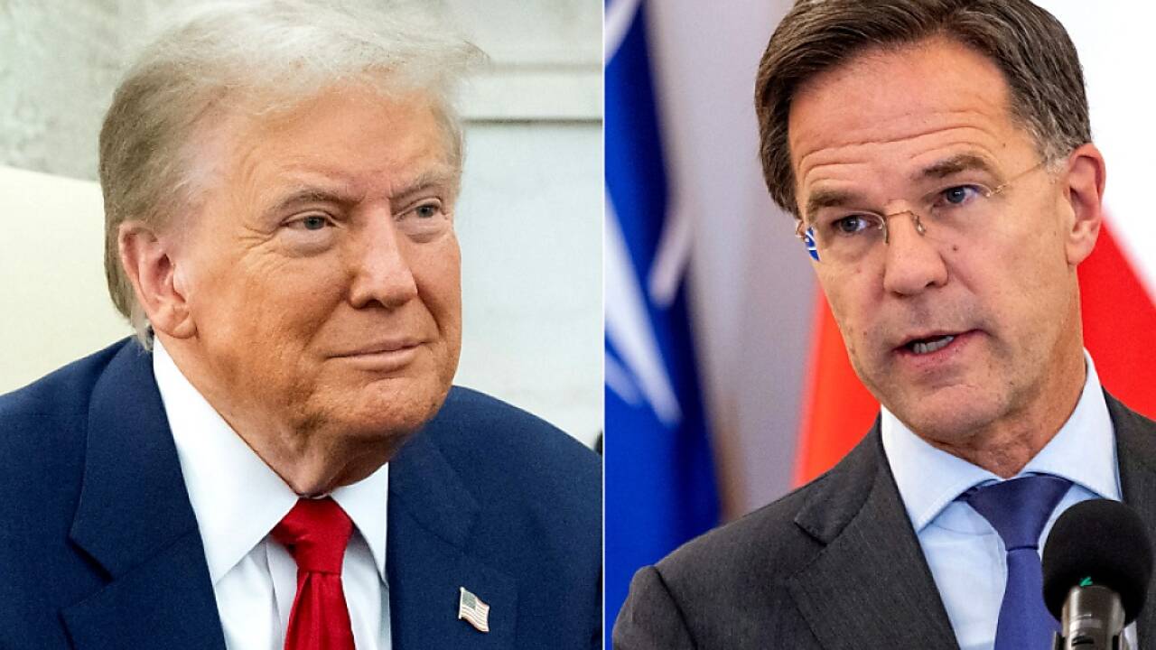Rutte und Trump besprachen "globale Sicherheitsprobleme"  Rutte und Trump besprachen 'globale Sicherheitsprobleme'