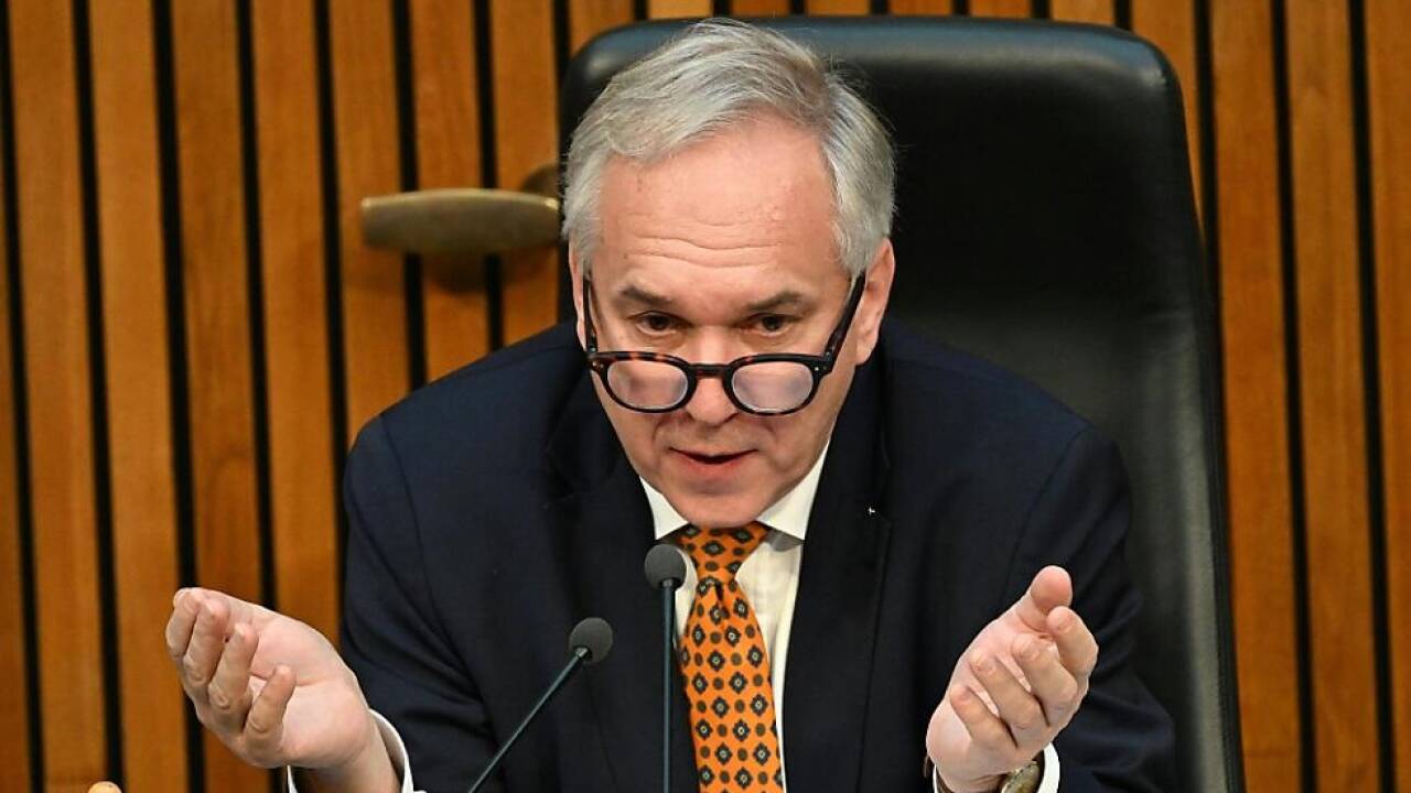 Nationalratspräsident Walter Rosenkranz bei einer Nationalratssitzung 