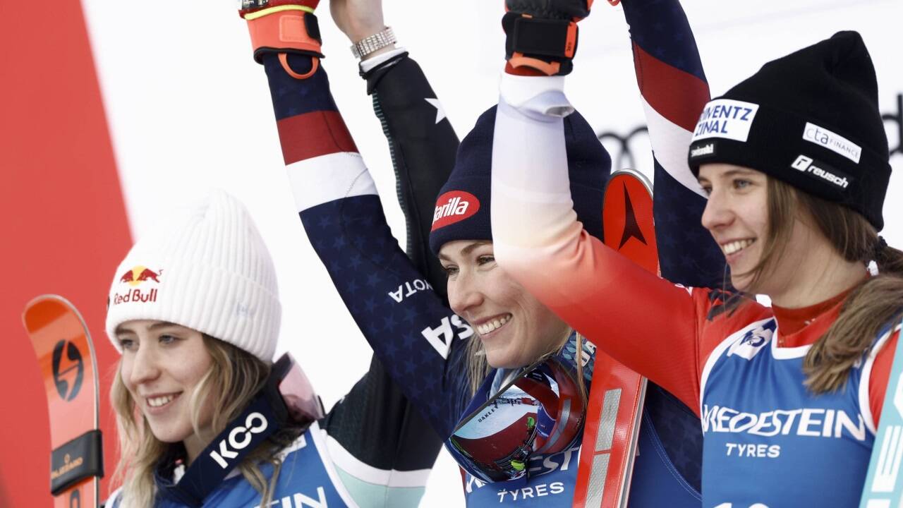Mikaela Shiffrin holte sich in Gurgl ihren 99. Weltcupsieg vor Lara Colturi (Albanien) und Camille Rast (Schweiz). 