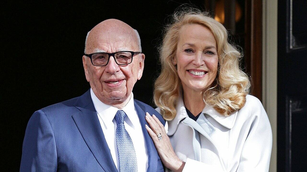 Rupert Murdoch und Jerry Hall haben geheiratet